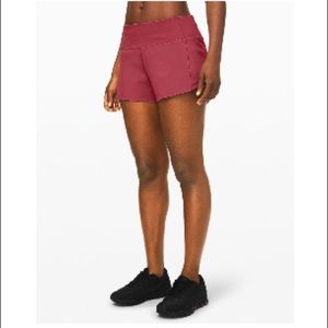 Lululemon Speed Up Midrise Lined 4” short